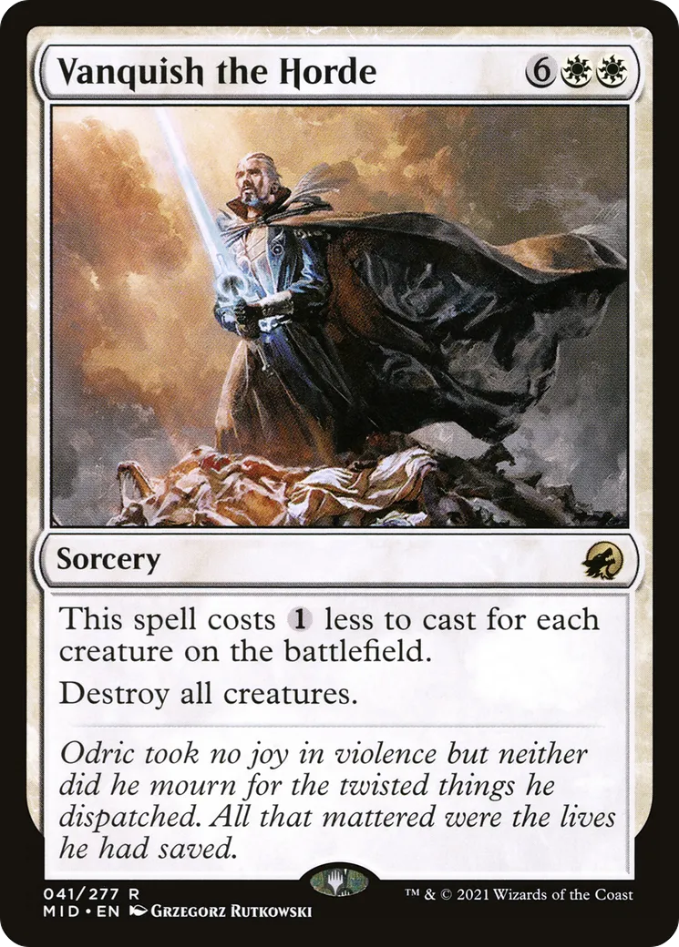 Vanquish the Horde — Innistrad: Midnight Hunt — Magic: The Gathering