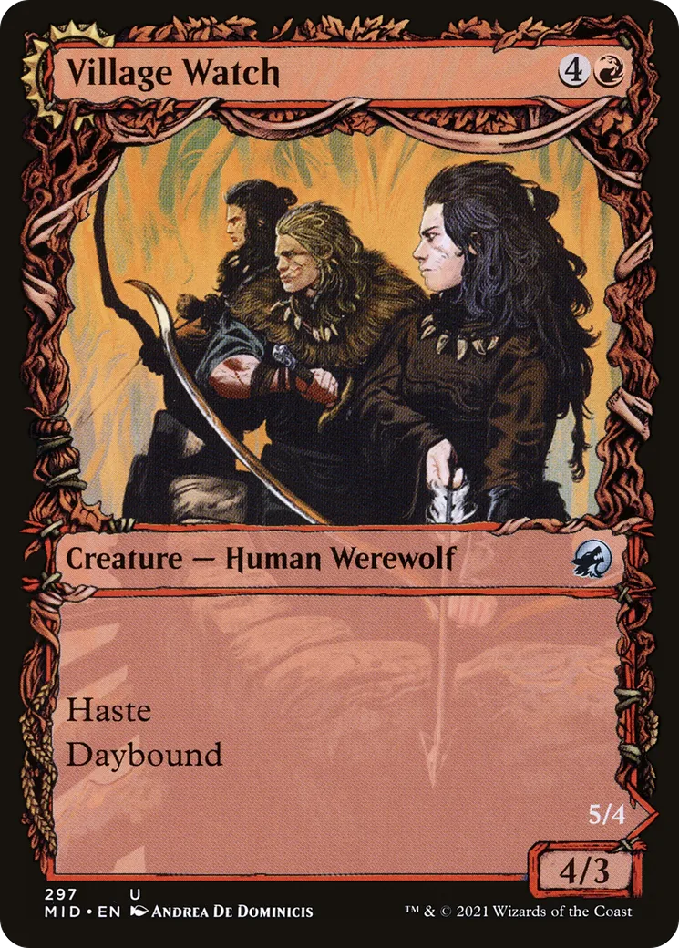 Village Watch // Village Reavers — Innistrad: Midnight Hunt — Magic: The Gathering