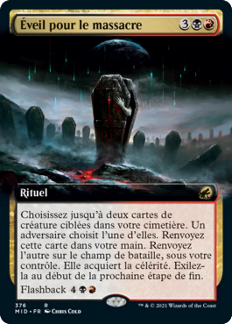 Éveil pour le massacre — Innistrad: Midnight Hunt — Magic: The Gathering