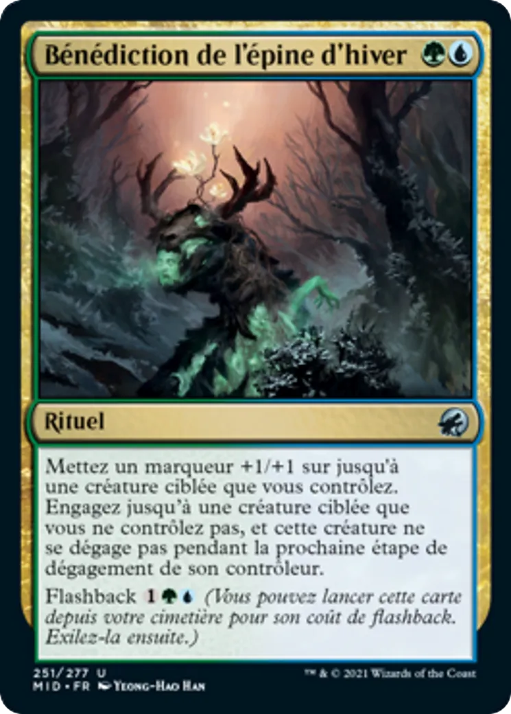 Bénédiction de l'épine d'hiver — Innistrad: Midnight Hunt — Magic: The Gathering