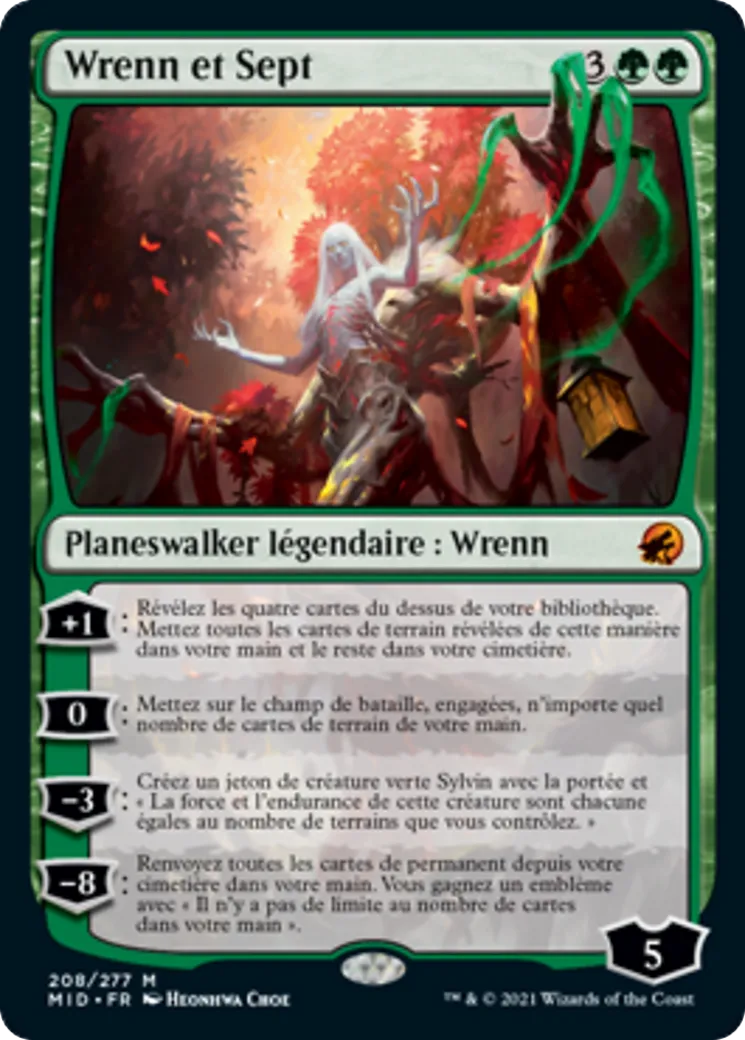 Wrenn et Sept — Innistrad: Midnight Hunt — Magic: The Gathering