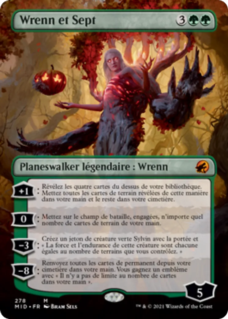 Wrenn et Sept — Innistrad: Midnight Hunt — Magic: The Gathering