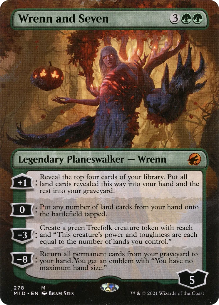 Wrenn et Sept — Innistrad: Midnight Hunt — Magic: The Gathering