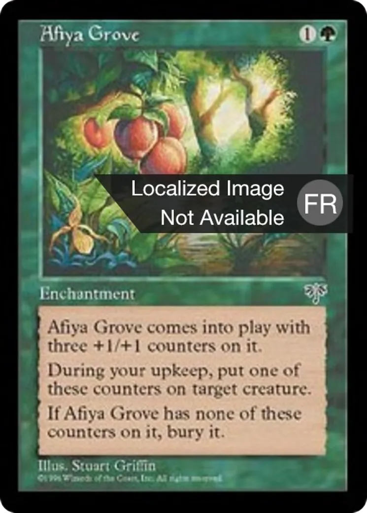 Bosquet d'afiyas — Mirage — Magic: The Gathering