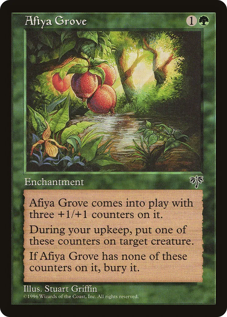 Afiya Grove — Mirage — Magic: The Gathering