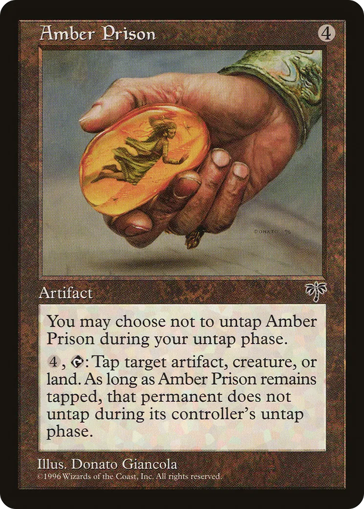 Amber Prison — Mirage — Magic: The Gathering