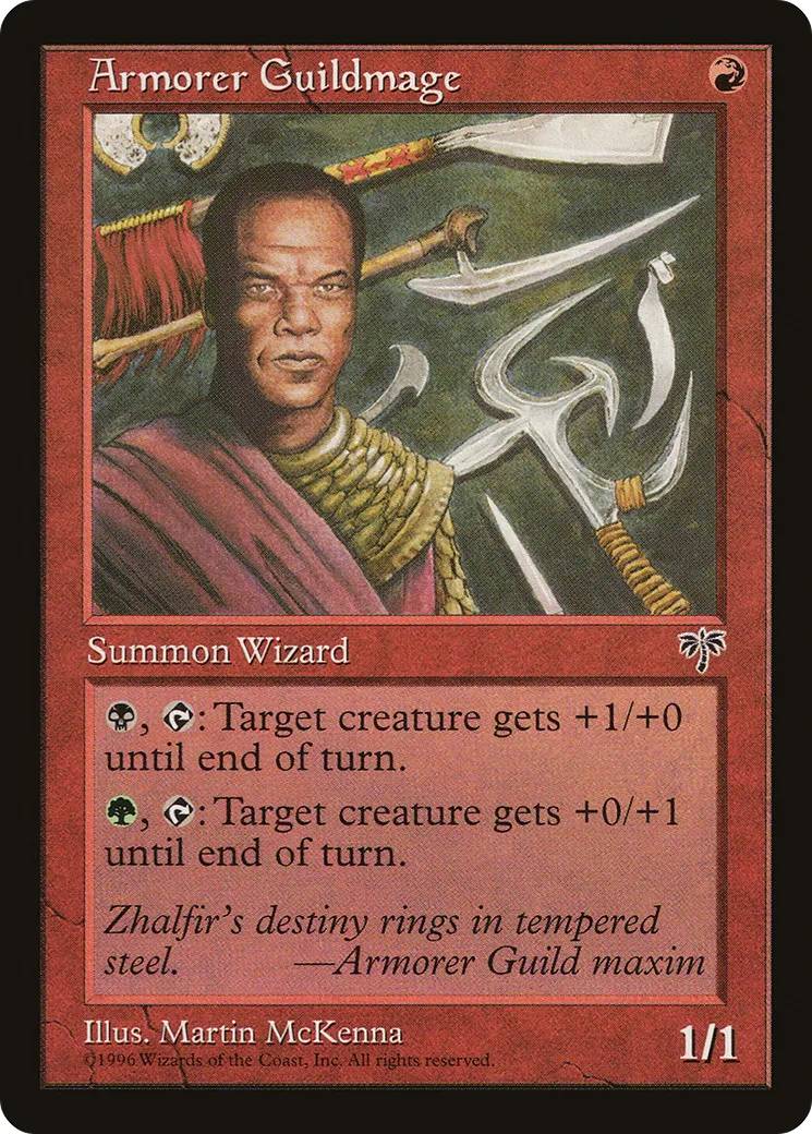 Armorer Guildmage — Mirage — Magic: The Gathering