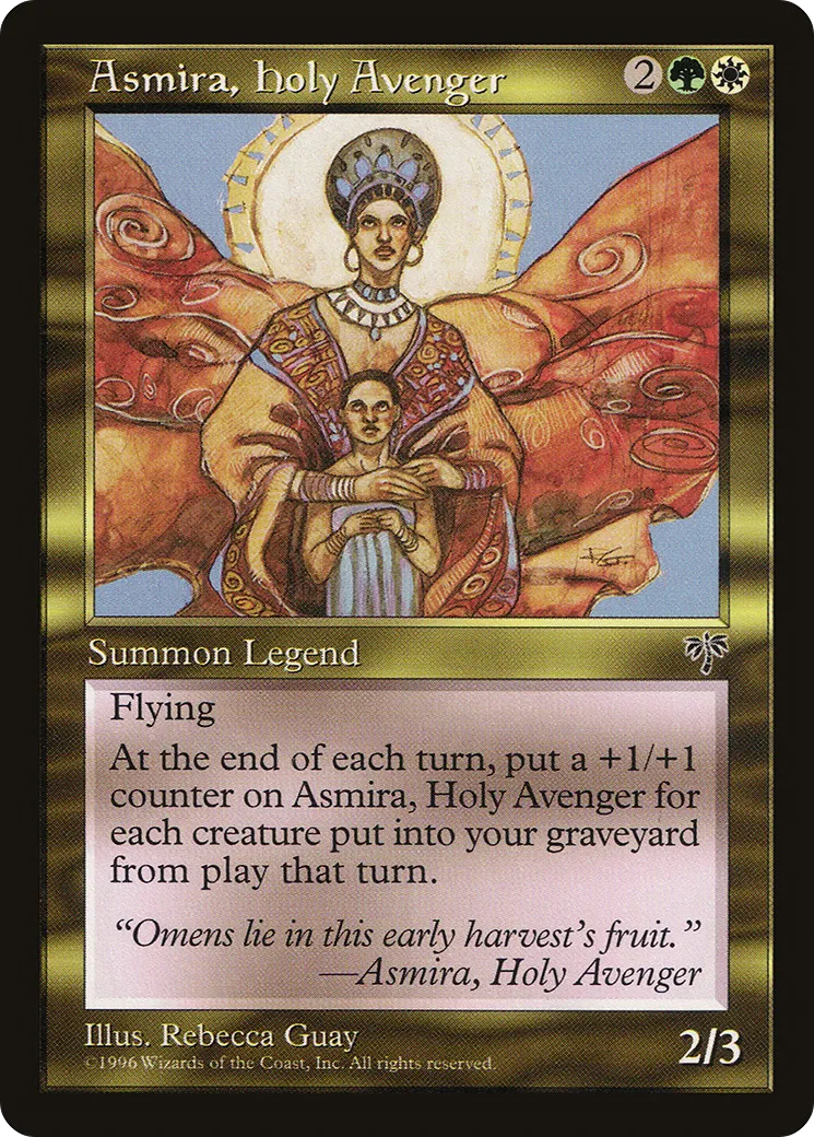 Asmira, Holy Avenger from Mirage - Magic: The Gathering