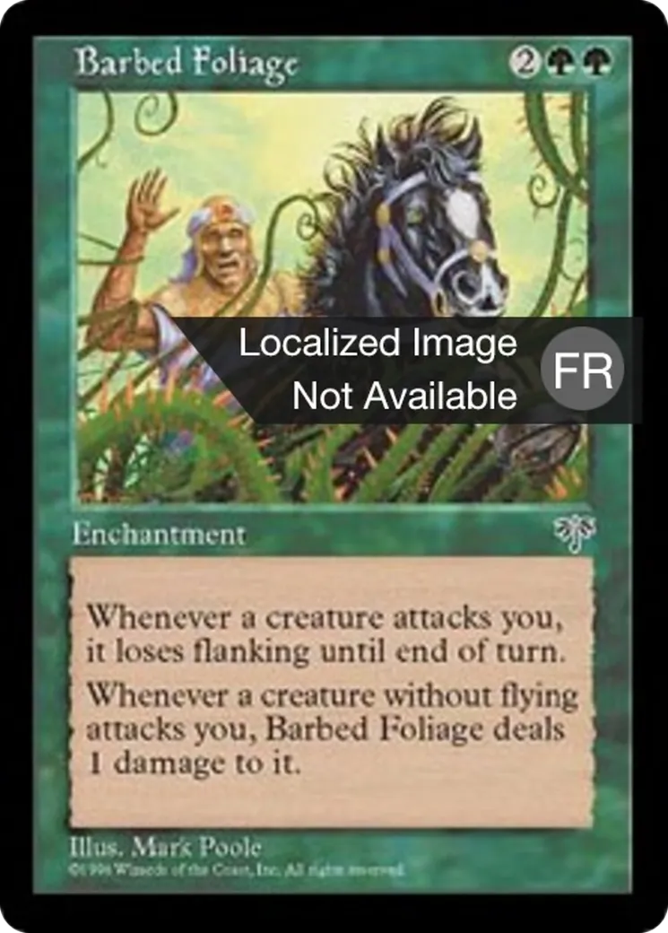 Frondaison barbelée — Mirage — Magic: The Gathering