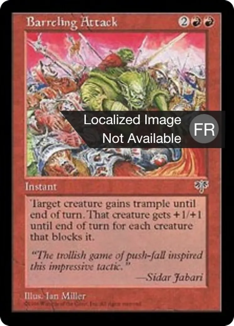 Attaque déferlante — Mirage — Magic: The Gathering