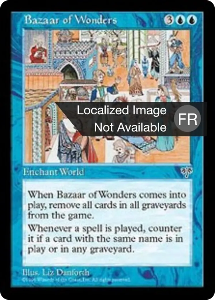 Le bazar des merveilles — Mirage — Magic: The Gathering