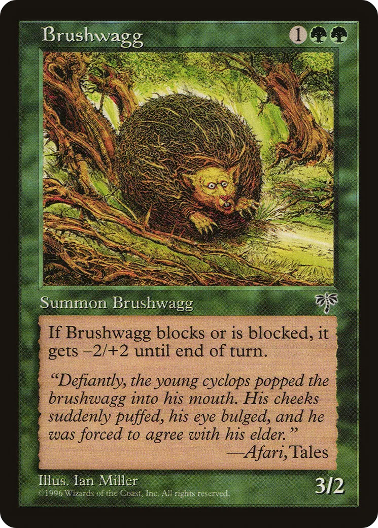 Brushwagg — Mirage — Magic: The Gathering