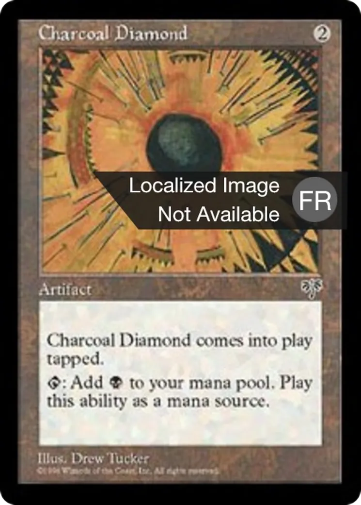 Diamant du charbon — Mirage — Magic: The Gathering