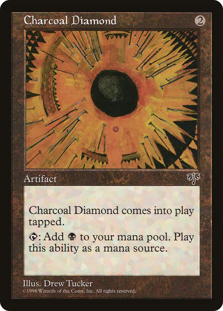 Charcoal Diamond — Mirage — Magic: The Gathering