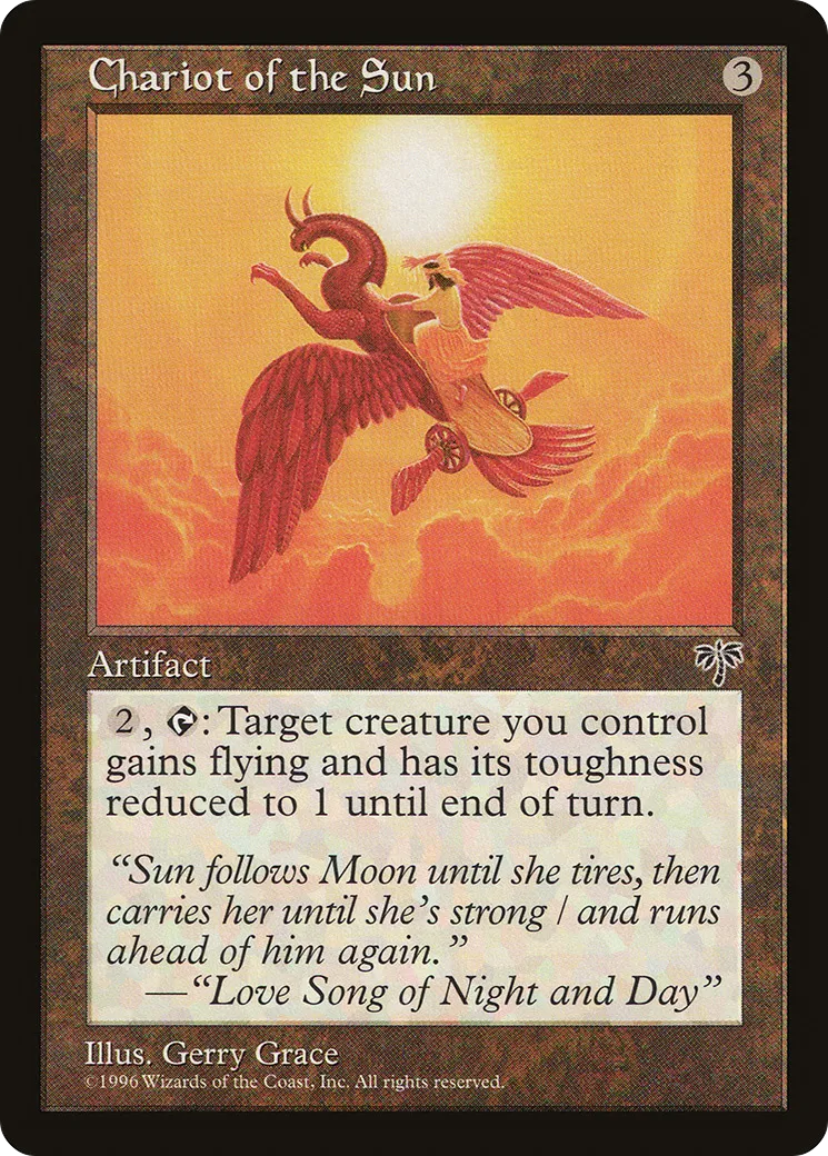 Char du soleil — Mirage — Magic: The Gathering