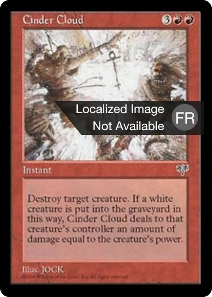 Nuage de cendres — Mirage — Magic: The Gathering