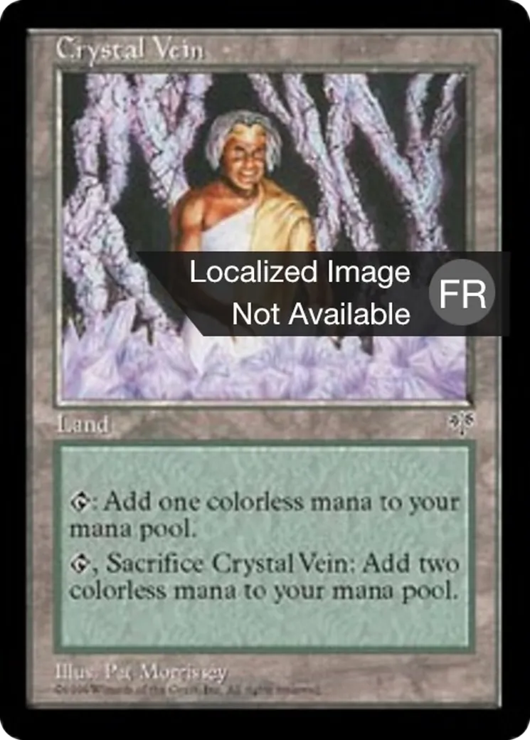 Veine de cristal — Mirage — Magic: The Gathering