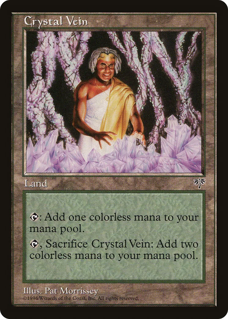 Crystal Vein — Mirage — Magic: The Gathering