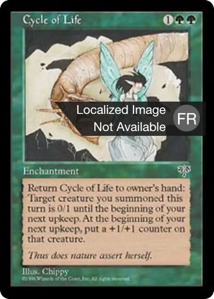 Cycle de la vie — Mirage — Magic: The Gathering