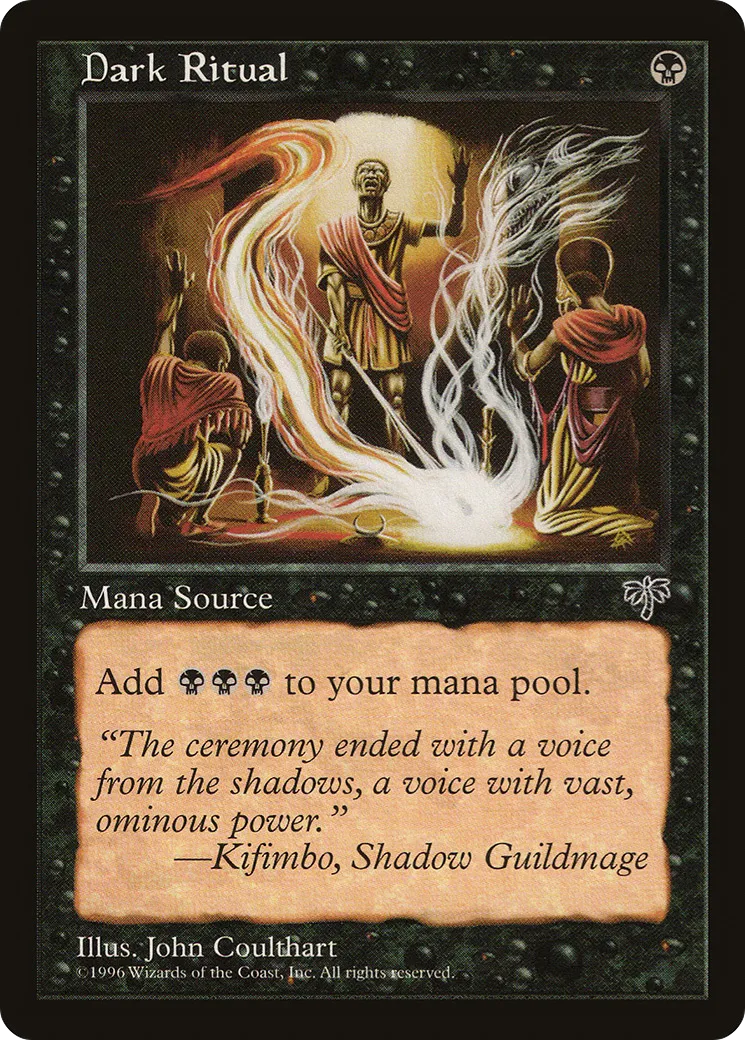 Dark Ritual — Mirage — Magic: The Gathering