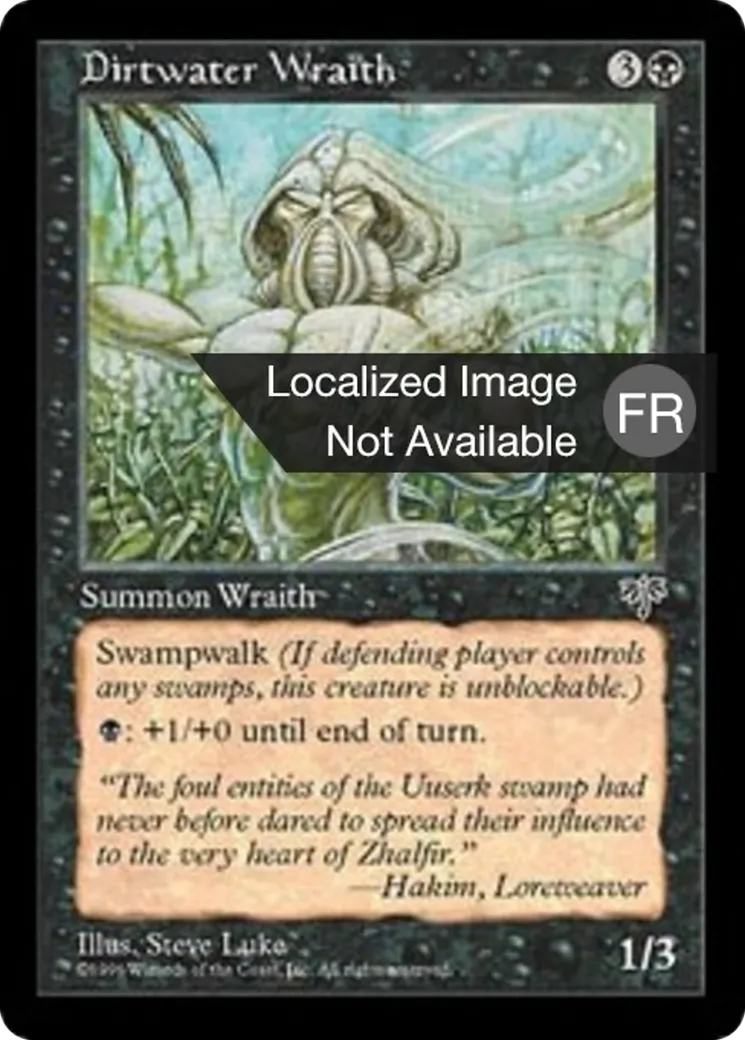 Apparition des eaux insalubres — Mirage — Magic: The Gathering