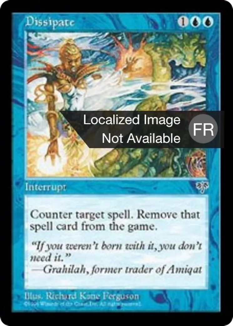 Dissipation — Mirage — Magic: The Gathering