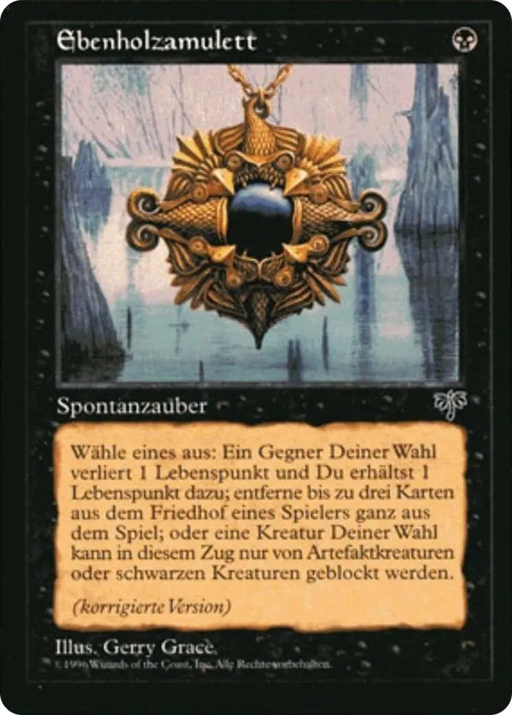 Charme d'ébène — Mirage — Magic: The Gathering