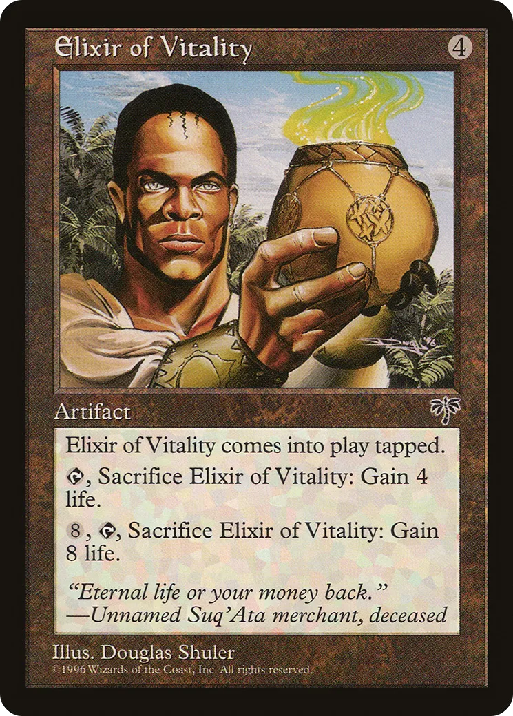 Elixir of Vitality — Mirage — Magic: The Gathering