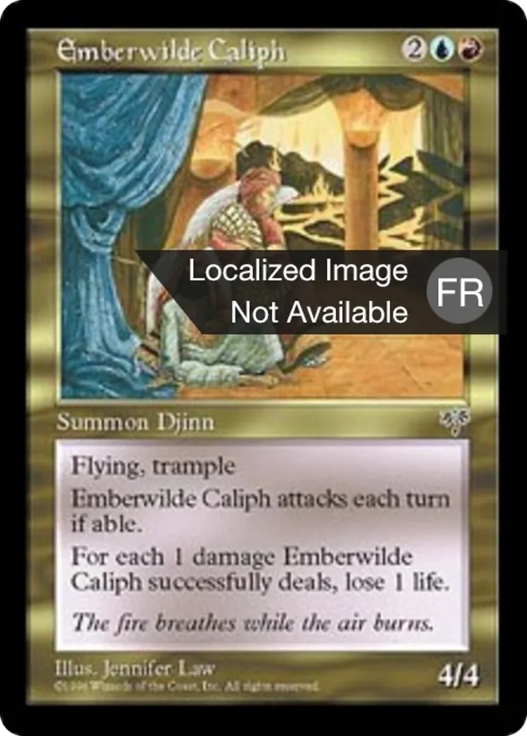 Calife de Folbraise — Mirage — Magic: The Gathering