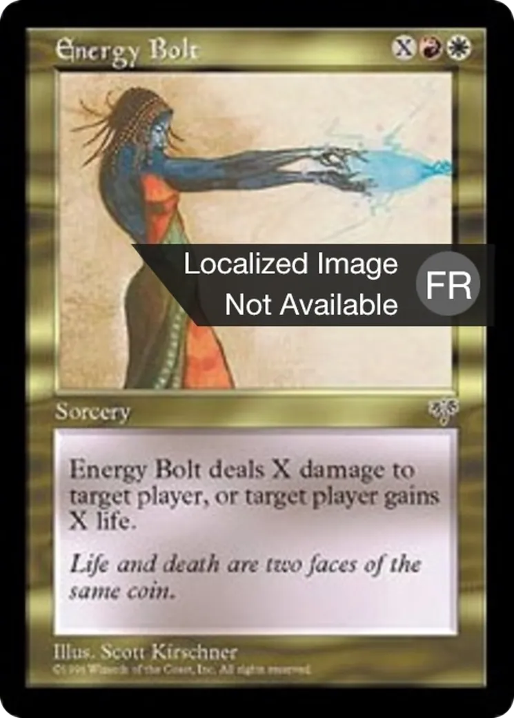 Eclair d'énergie — Mirage — Magic: The Gathering