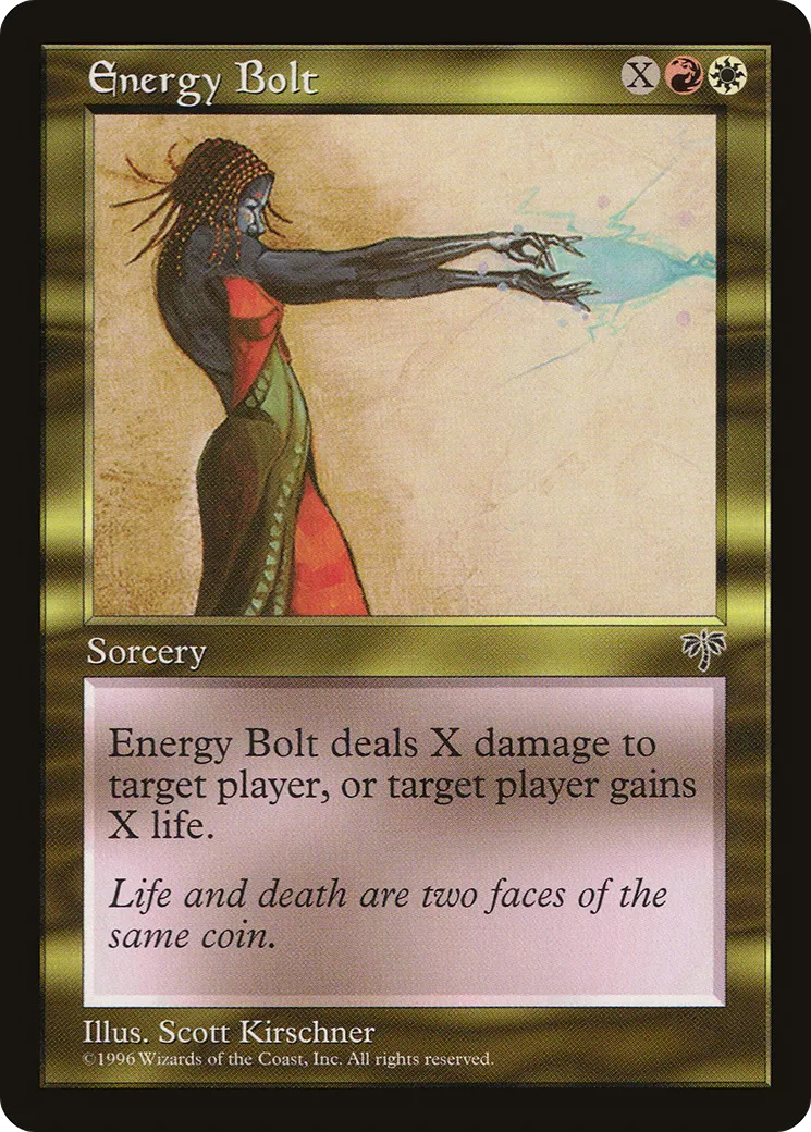 Energy Bolt — Mirage — Magic: The Gathering