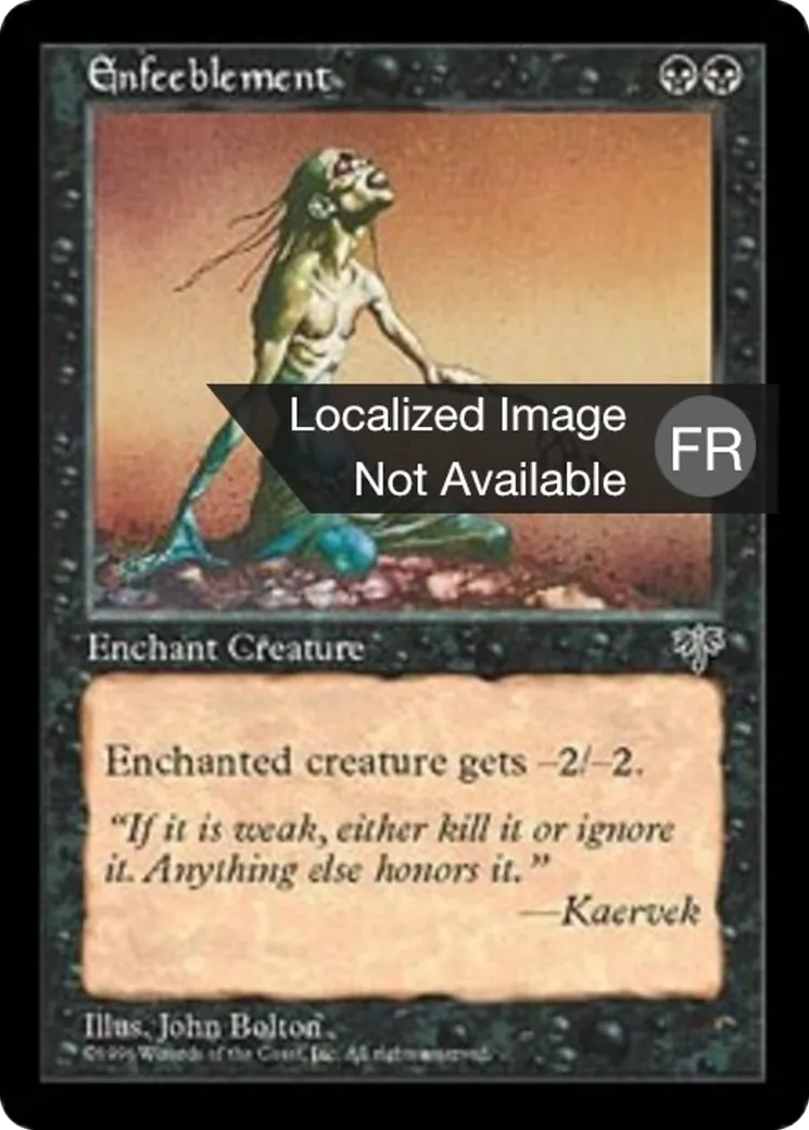 Affaiblissement — Mirage — Magic: The Gathering