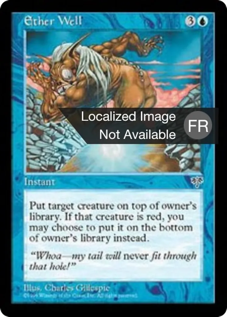 Puits d'éther — Mirage — Magic: The Gathering