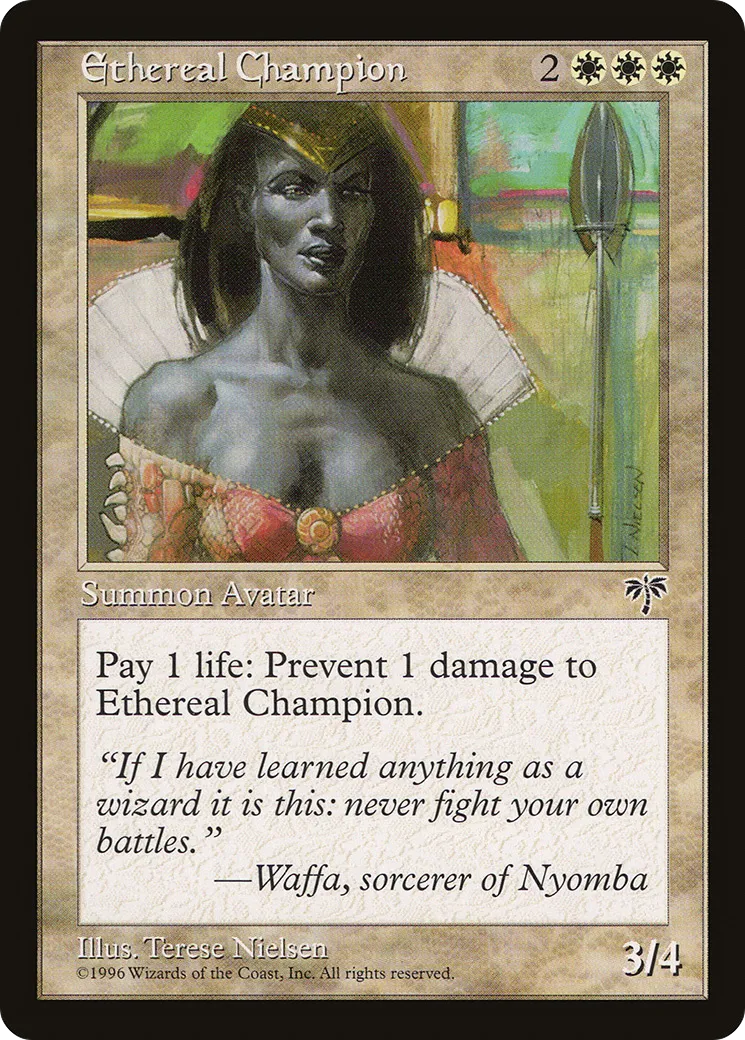 Ethereal Champion — Mirage — Magic: The Gathering