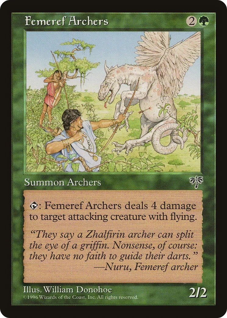 Femeref Archers — Mirage — Magic: The Gathering