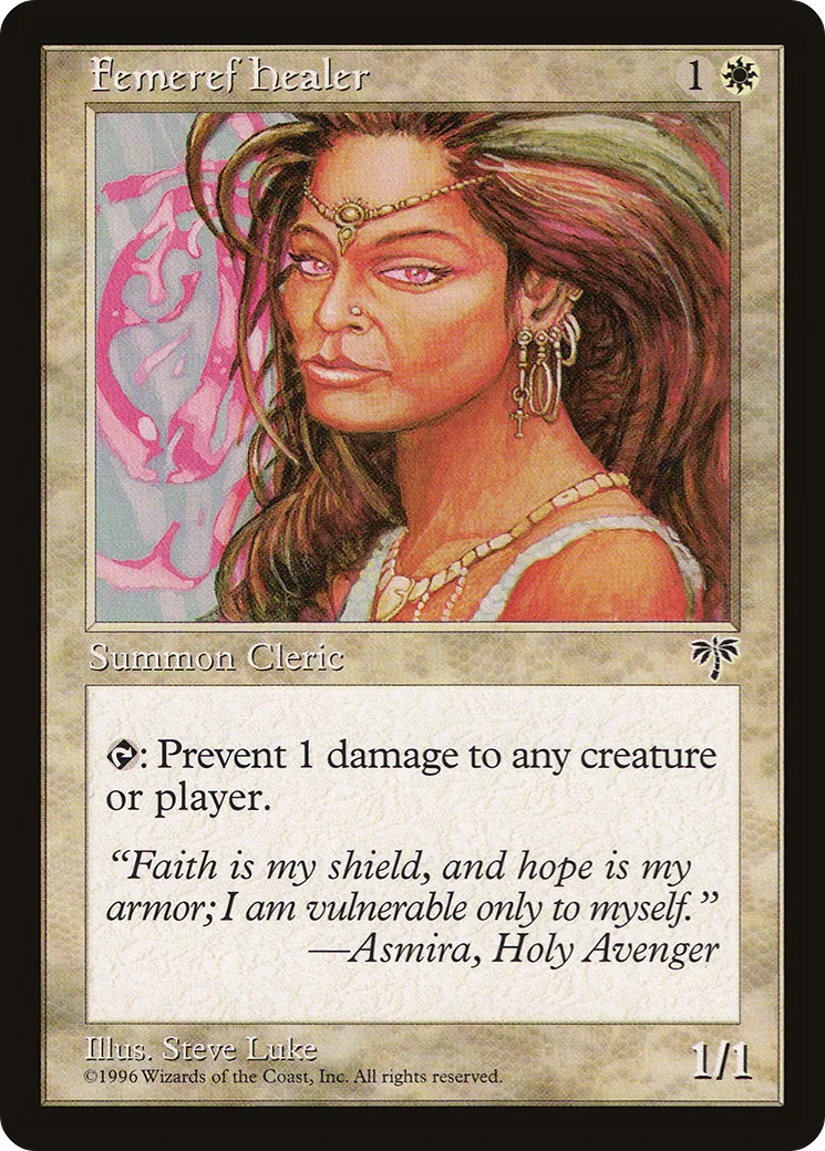 Femeref Healer — Mirage — Magic: The Gathering