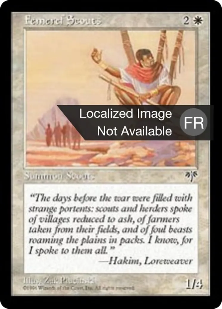 Eclaireurs fémeirefs — Mirage — Magic: The Gathering