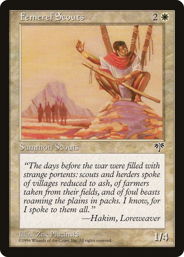 Femeref Scouts — Mirage — Magic: The Gathering