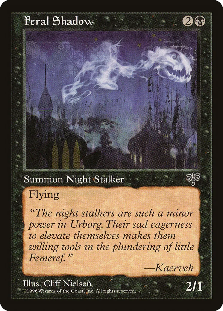 Feral Shadow — Mirage — Magic: The Gathering