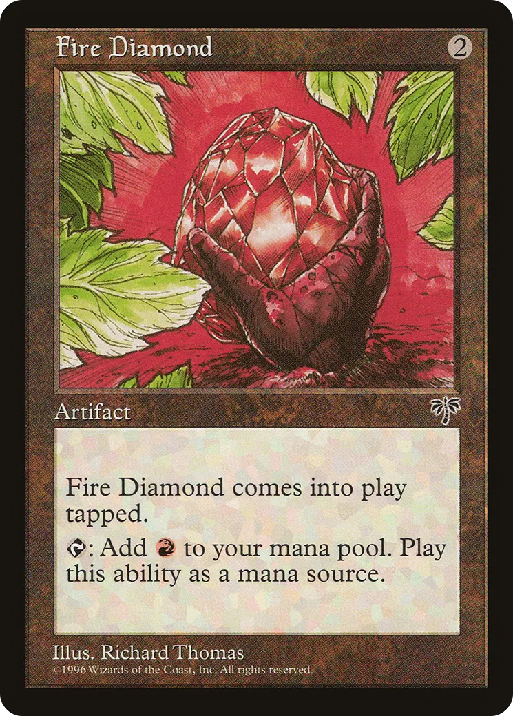Fire Diamond — Mirage — Magic: The Gathering