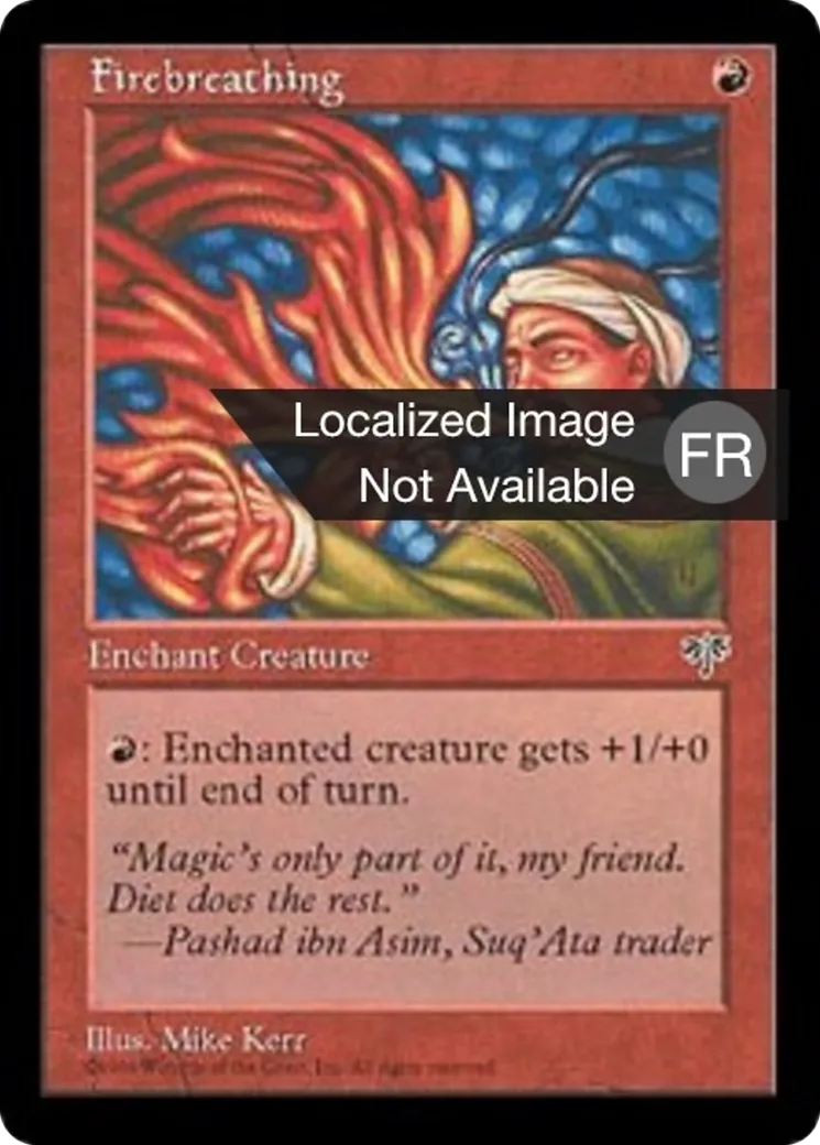 Souffle ardent — Mirage — Magic: The Gathering
