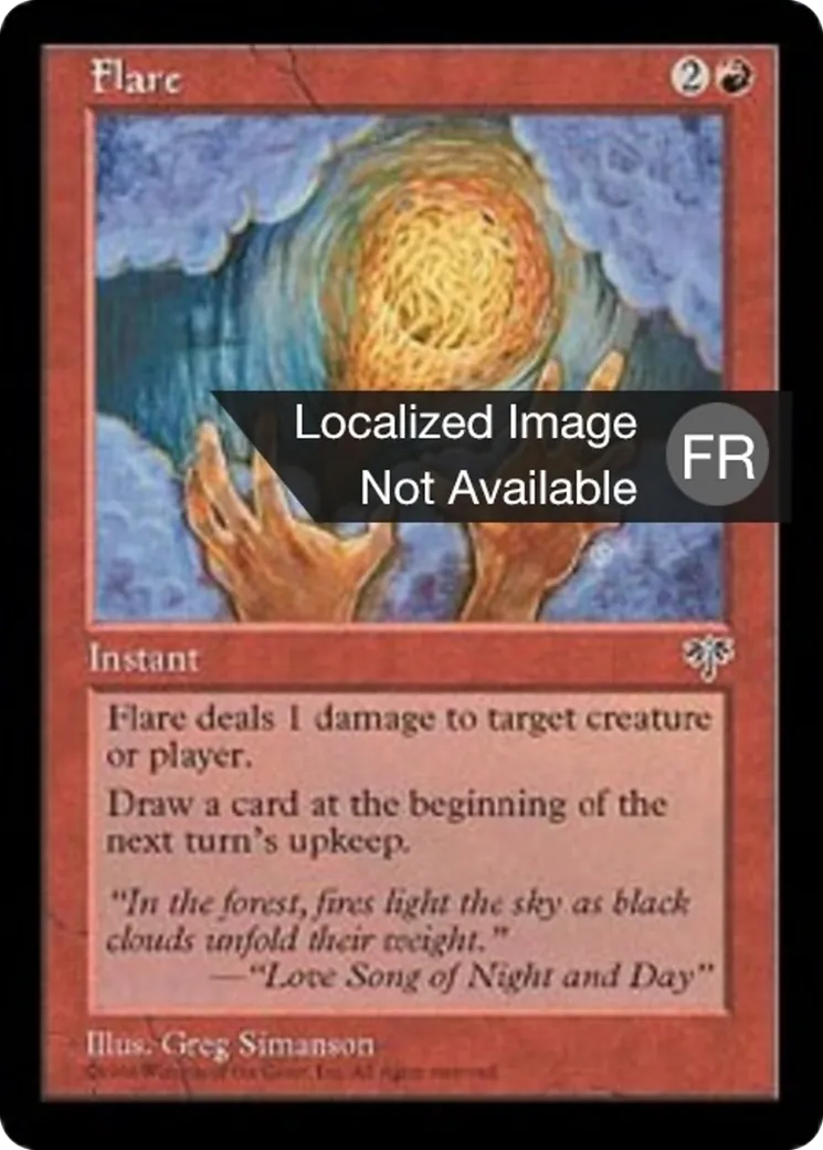 Flamboiement — Mirage — Magic: The Gathering