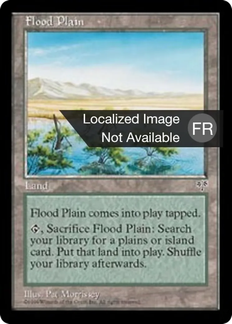 Plaine inondée — Mirage — Magic: The Gathering