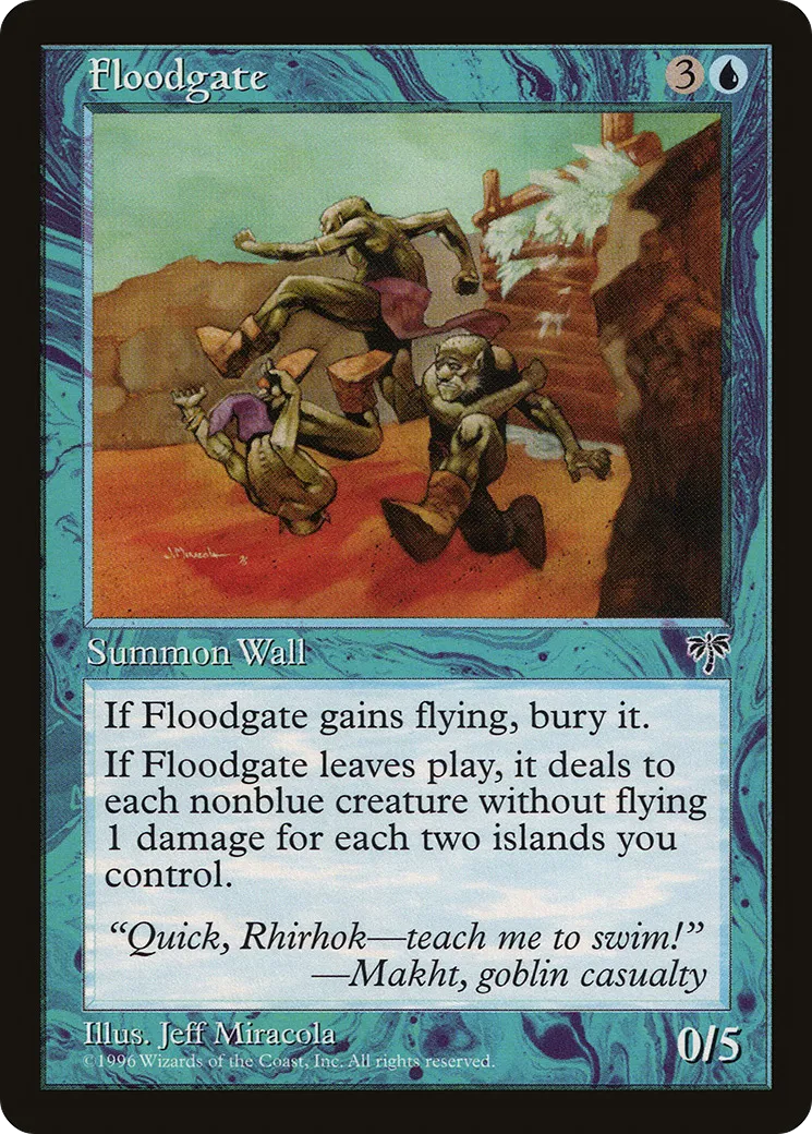 Floodgate — Mirage — Magic: The Gathering