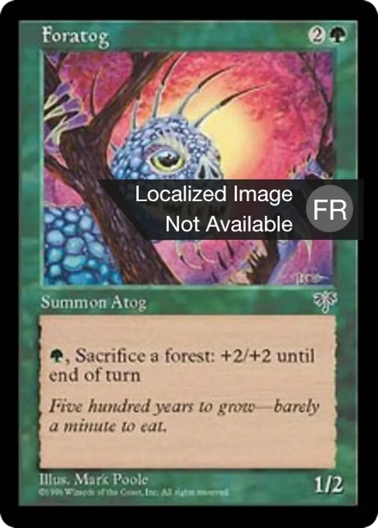Sylvatog — Mirage — Magic: The Gathering