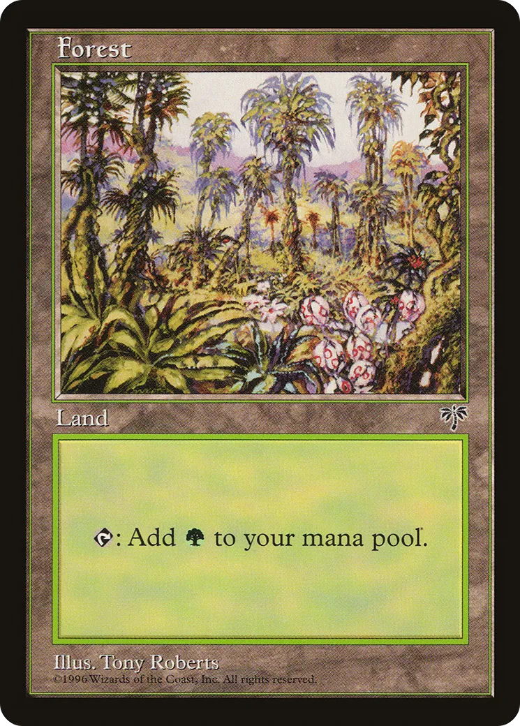 Forêt — Mirage — Magic: The Gathering