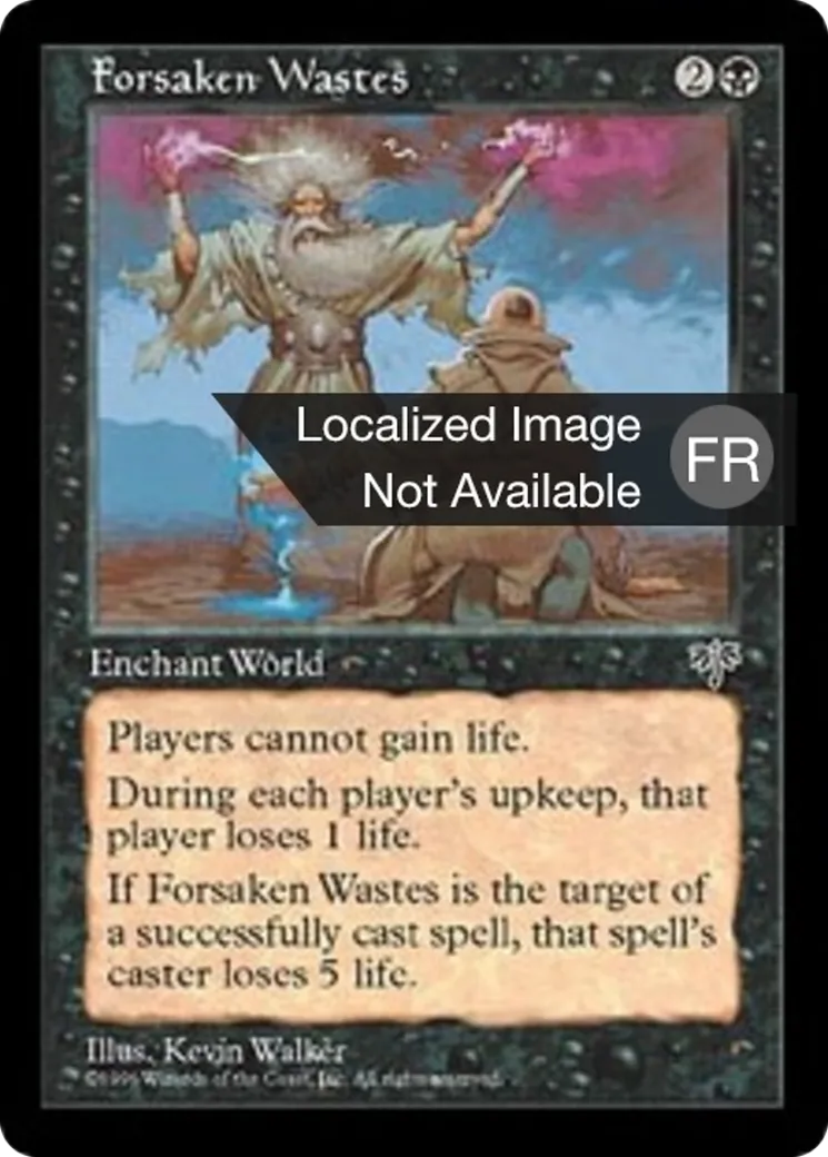 Les landes abandonnées — Mirage — Magic: The Gathering