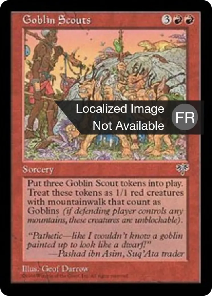Eclaireurs gobelins — Mirage — Magic: The Gathering