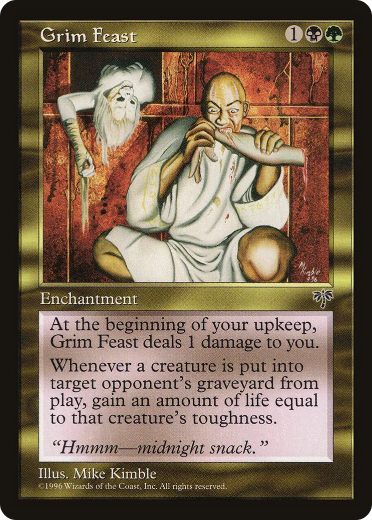 Grim Feast — Mirage — Magic: The Gathering