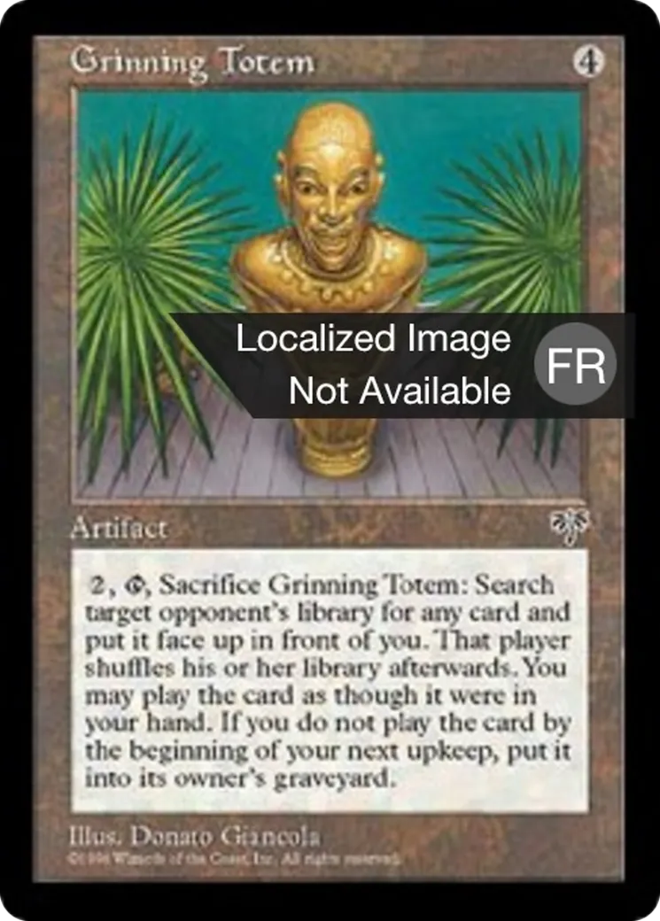 Totem grimaçant — Mirage — Magic: The Gathering